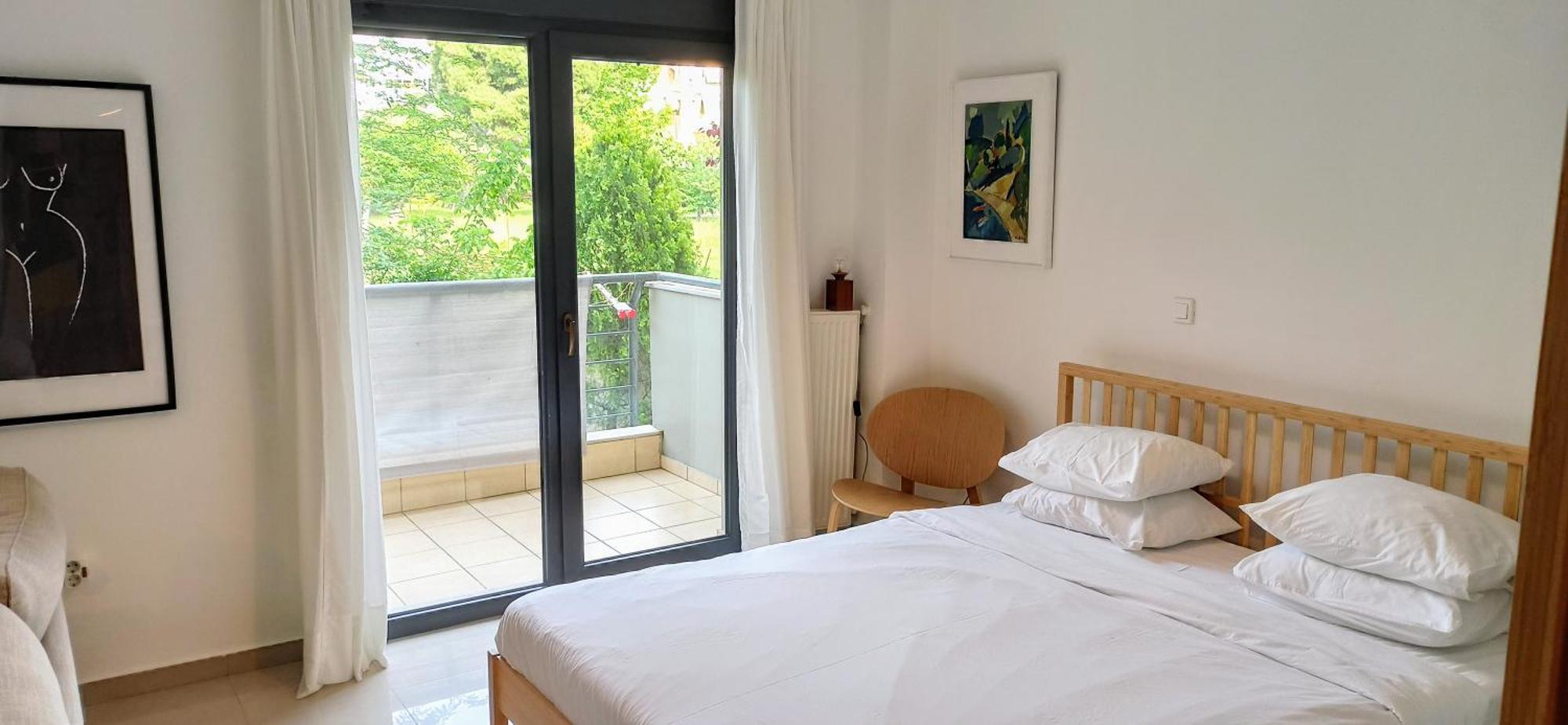 Grand Getaway Suite 300Mts From The Beach Peraia  Bagian luar foto