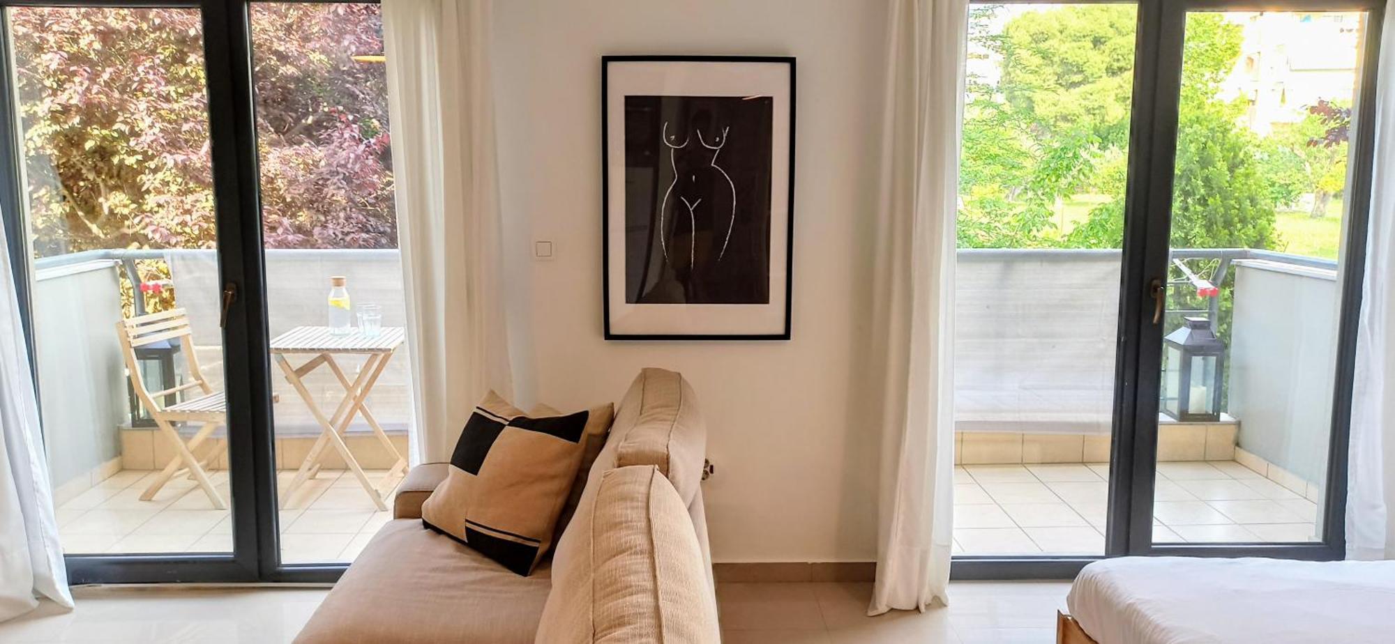 Grand Getaway Suite 300Mts From The Beach Peraia  Bagian luar foto