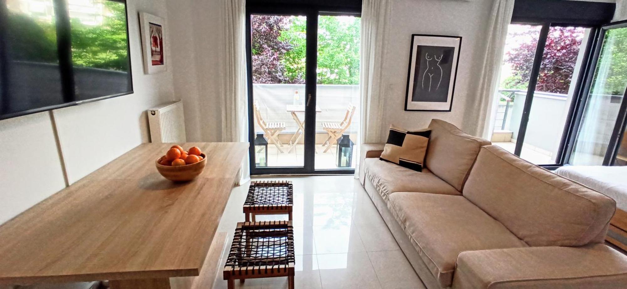 Grand Getaway Suite 300Mts From The Beach Peraia  Bagian luar foto